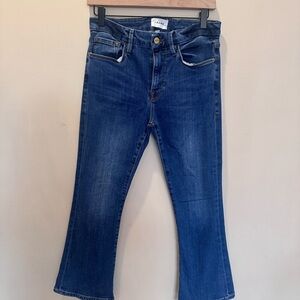 PAIGE Le Crop Mini Boot Jeans